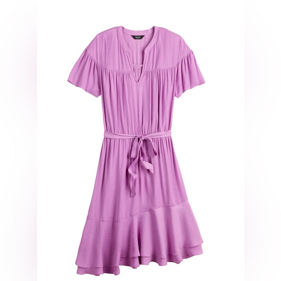 Simply Vera – Vera Wang ruffle dress SZL - Picture 1 of 6